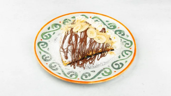 Palačinke nutela, banana, plazma