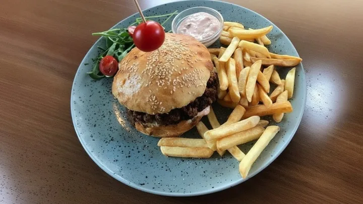 Juneći burger iz Giardina