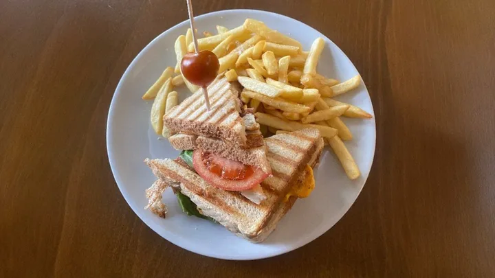 Tost sendvič sa pršutom